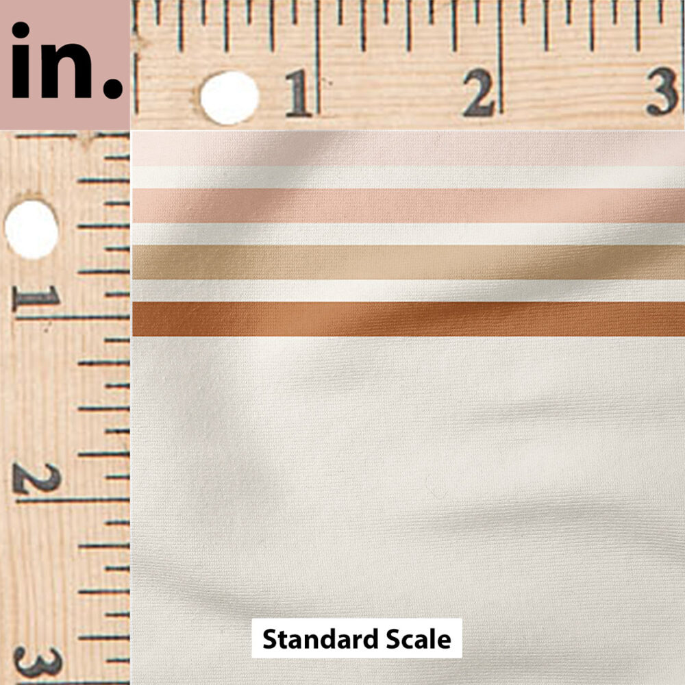 Ruler Scale for Sunset stripes by Indy Bloom Design